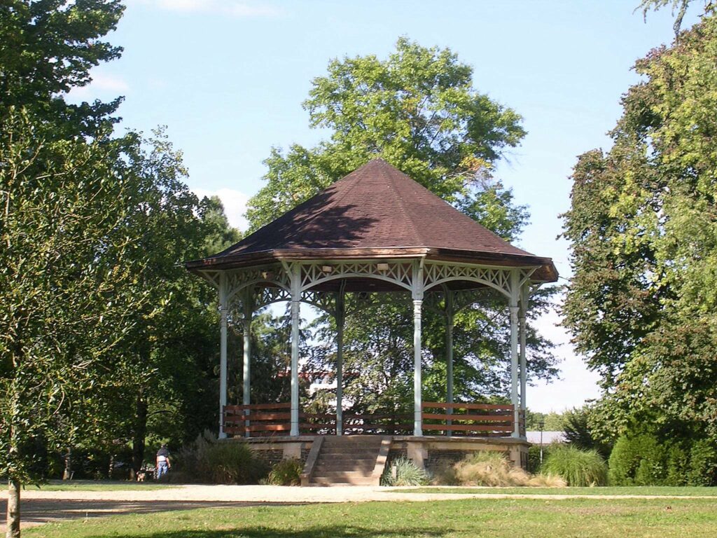 Parc J Rameau kiosque